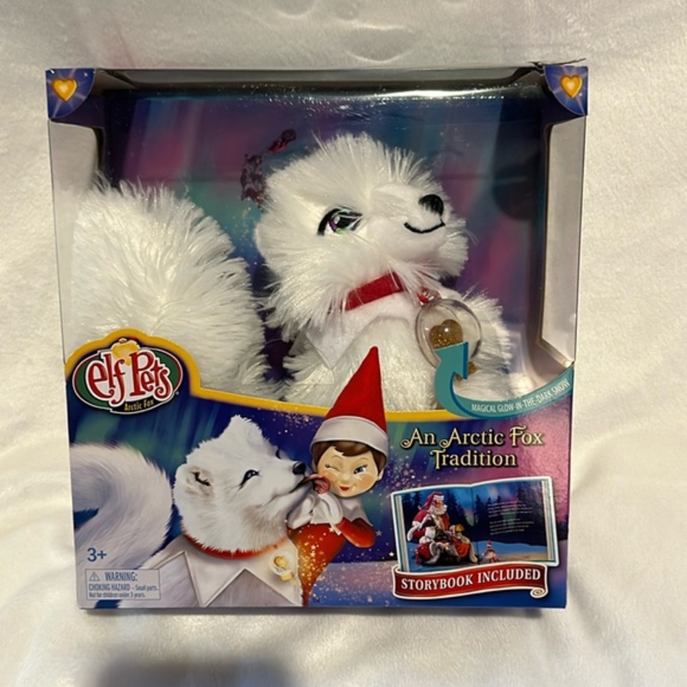 Artic Fox Elf On The Shelf Pet - Elf Pets